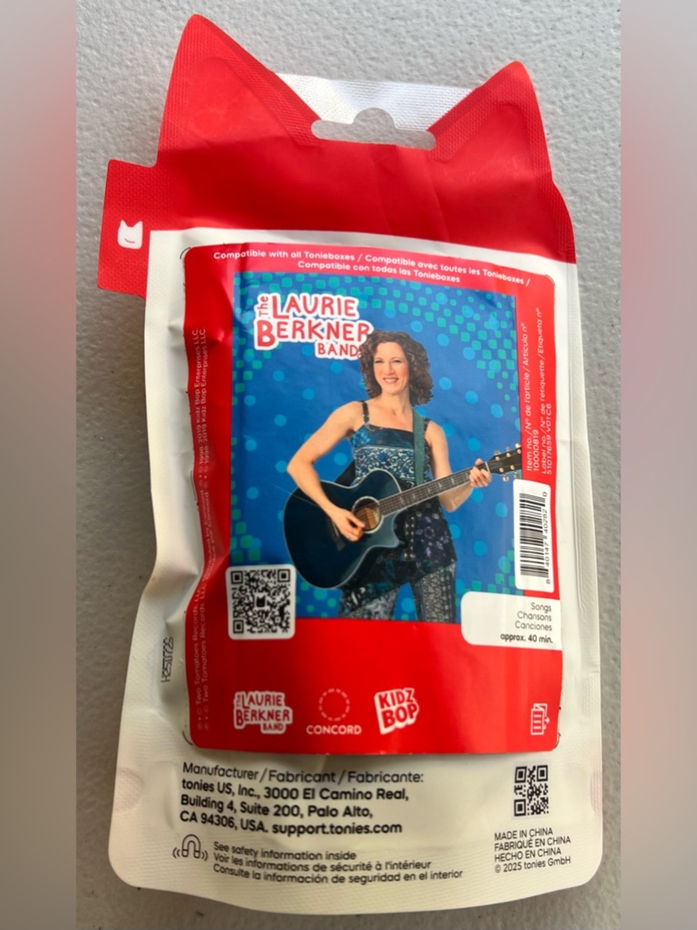Tonies The Laurie Berkner Band Music Character Tonie Dinosaur New Sealed - Picture 2 of 2